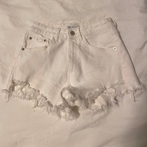 Zara jean shorts